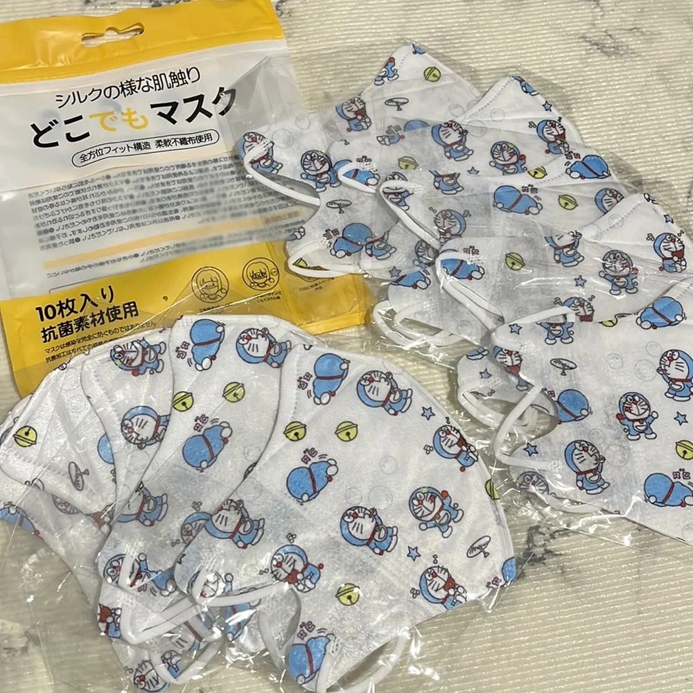 🧡 3 for $16 Sale • Doraemon Face Masks (10 Masks)